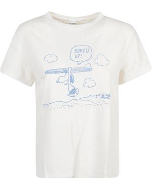 RE/DONE Snoopy Surfs Up T-Shirt - White