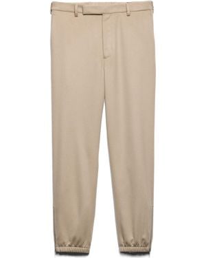 Prada Cashmere Trousers - Natural