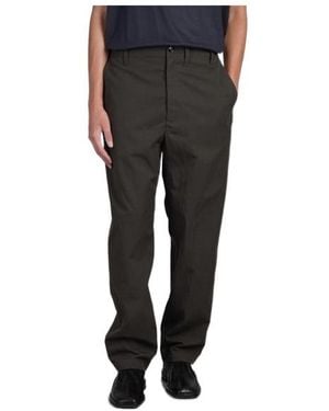 Lemaire Carrot Tapered Leg Trousers - Black