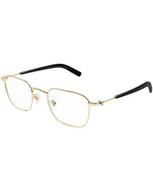 Montblanc Eyewear Square Frame Glasses - White