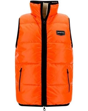 Duvetica Algorab Logo Vest - Orange
