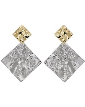 Rebecca Vallance Drop Earrings - Metallic