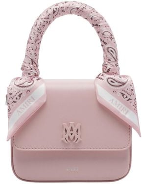 Amiri Flap Shoulder Bag - Pink