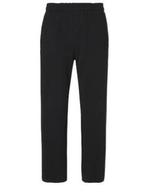 Entire studios Cotton Jersey Straight Joggers - Black