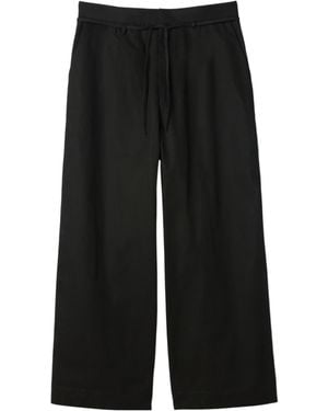 Jacquemus Wide-Leg Trousers - Black