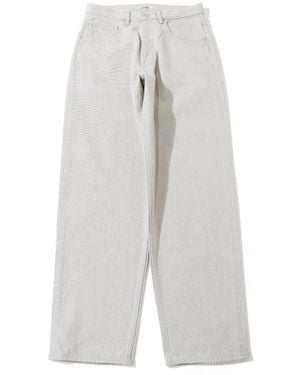 AURALEE Wide-Leg Jeans - White