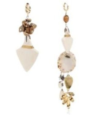 Isabel Marant Anna Earrings - White