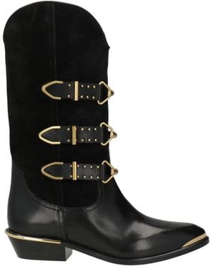 Isabel Marant Cowboy Boots - Black