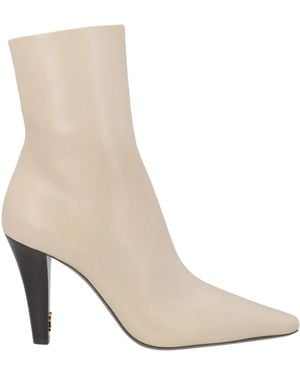 Saint Laurent Ankle Boots - Natural