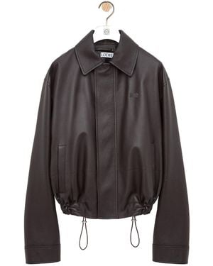 Loewe Drawstring Jacket - Black