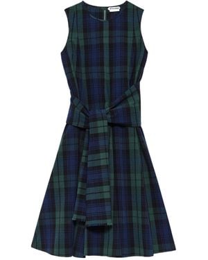 JW Anderson Cloque Dress - Blue
