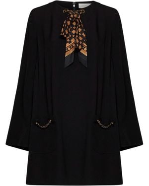 Zimmermann Chain Pocket Mini Dress - Black