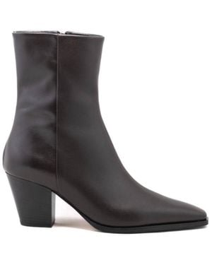 Aeyde Hedvig Ankle Boots - Black