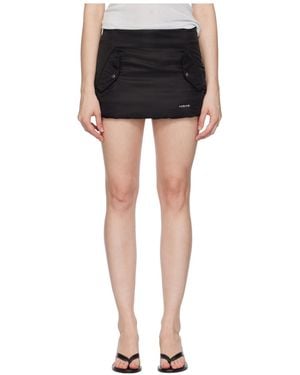 we11done Padded Skirt - Black