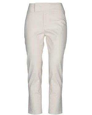 Isabel Marant High-Waisted Straight-Leg Trousers - White