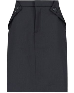 Coperni High-Rise Mini Skirt - Blue