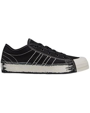Y-3 Nizza Lace-Up Trainers - Black