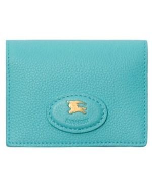 Burberry Bloomsbury Folding Card Case - Blue