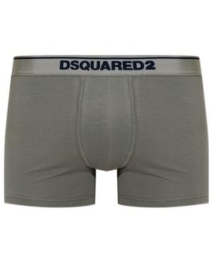 DSquared² Signature Boxer Briefs - Grey