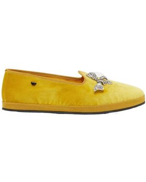 Weekend by Maxmara Logo Love Shoes - Yellow