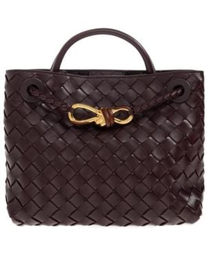 Bottega Veneta Andiamo Handbag - Brown