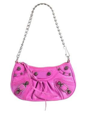 Balenciaga Simple Hobo Bag - Pink