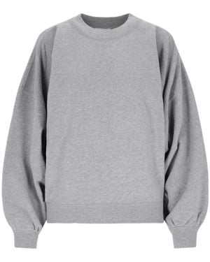 Isabel Marant Round Collar Long Sleeve Jumper - Grey