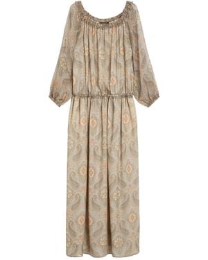 Weekend by Maxmara Pattern-Printed Dress - Natural