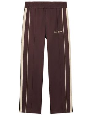 Palm Angels Logo Stripe Track Trousers - Brown