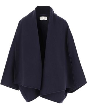 The Row Short Coat - Blue