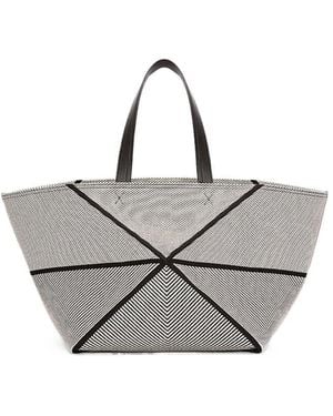 Loewe Xxl Puzzle Fold Tote - Grey