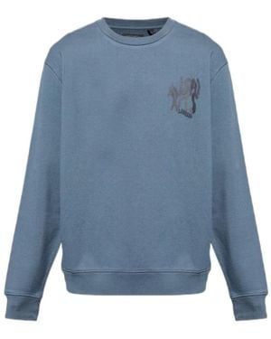 AllSaints Orlando Graphic Sweatshirt - Blue