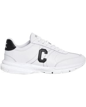 Celine Runner Cr-02 Low Lace-Up Trainer - White