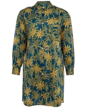 Eres Floral Shirt - Green