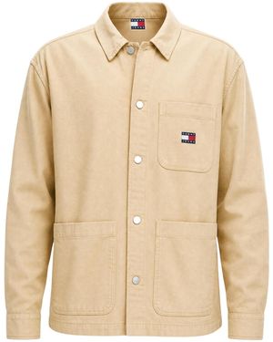 Tommy Hilfiger Long Sleeve Shirt - Natural