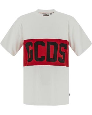 Gcds Logo-Print T-Shirt - White