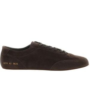 Common Projects Round-Toe Lace-Up Sneakers - Brown