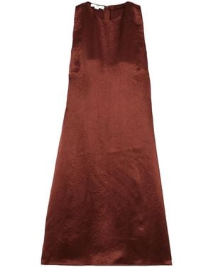 Vince Pleated Dress - Red
