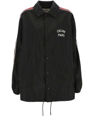Celine Paris Coach Jacket - Black