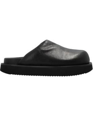 Rick Owens Platform Mules - Black