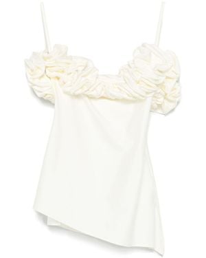 Coperni Asymmetrical Top - White