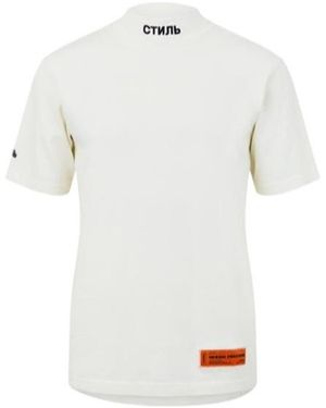 Heron Preston Short Sleeve T-Shirt - White