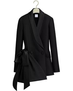 Dior Asymmetrical Fitted Jacket - Black