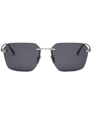 BVLGARI Bulgari Geometric Frame Sunglasses - Multicolor