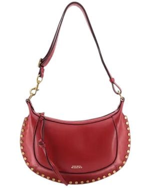 Isabel Marant Studded Shoulder Bag - Red