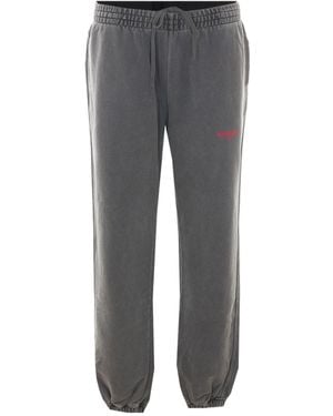 Represent Elastic Waist Sports Pants - Gray