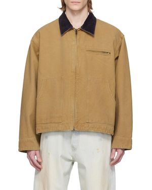 Ambush Long Sleeve Casual Jacket - Natural