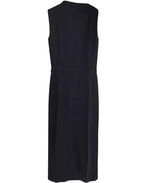 Soeur Gemma Asymmetric Sleeveless Dress - Blue