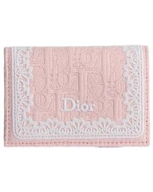 Dior Oblique Glycine Wallet - Pink