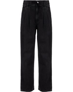 Isabel Marant Wide-Leg Casual Pants - Black